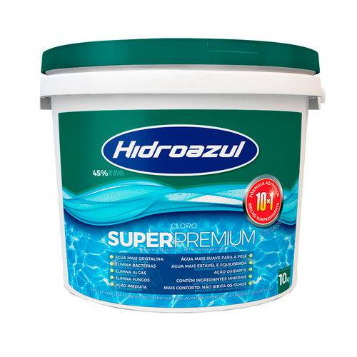 Cloro Superpremium Hidroazul 10kg