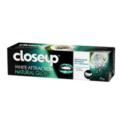 Close Up White Attraction Creme Dental Natural Glow 70g
