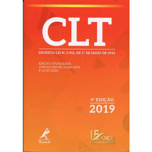 CLT- 4ª Edição (2019)
