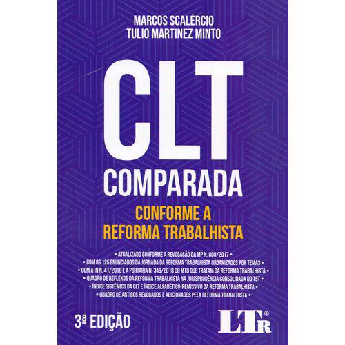 Clt Comparada Conf. a Refor. Trabalhista - 03ed/18
