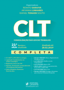 CLT - Consolidação das Leis do Trabalho (2019)