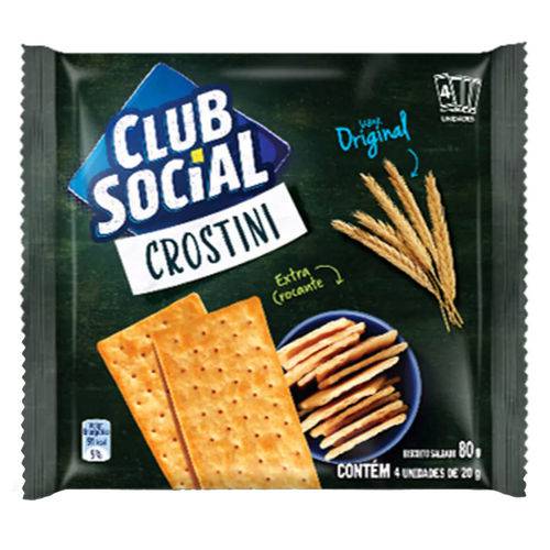 Club Social Crostini Original 80g - Nabisco