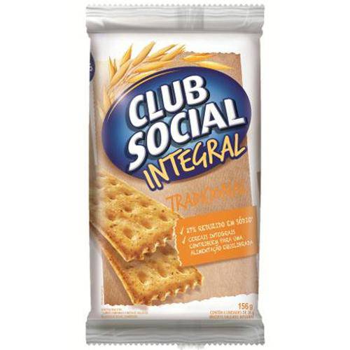 Club Social Integral 26g C/6 - Nabisco