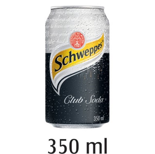 Club Soda Schweppes 350ml Lt