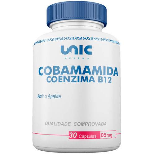 Cobamamida 5mg 30cáps Unicpharma