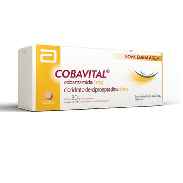 Cobavital 1mg + 4mg com 30 Comprimidos
