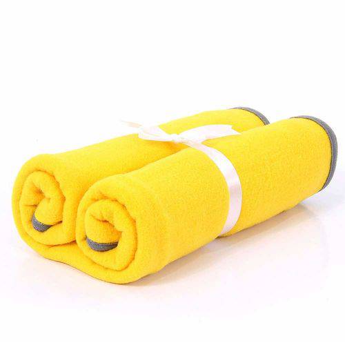 Cobertor Amarelo Futon Pet