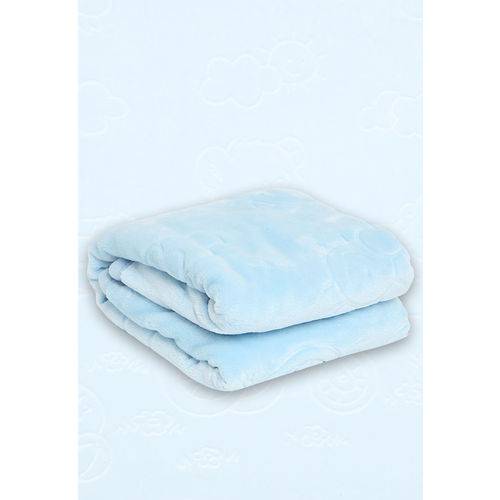 Cobertor Baby Jolitex Microfibra Sac Azul