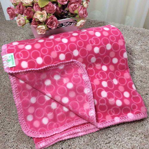 Cobertor Bebe Micro Soft - Texnew Pink