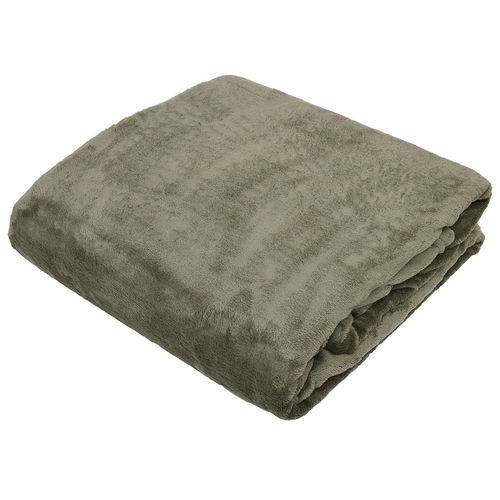 Cobertor Blanket Casal - Marrom - Kacyumara