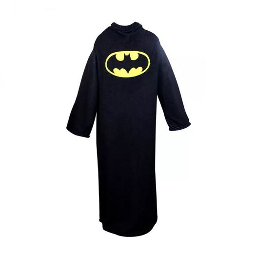 Cobertor C/Mangas Batman 160x130cm 10070659 Z-Criativa