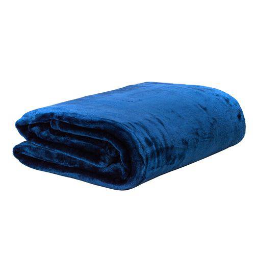 Cobertor Casal Naturalle Fashion Super Soft Microfibra Azul