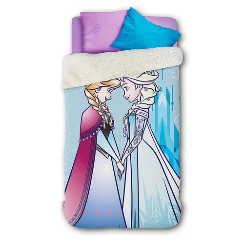 Cobertor / Edredom Infantil Princesa Elsa Frozen Fleece - Lepper