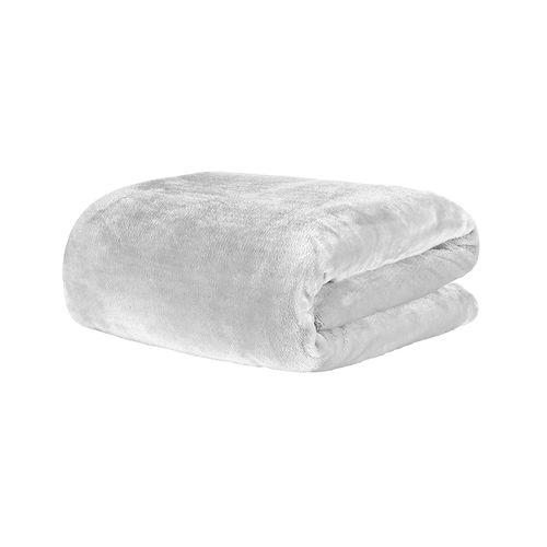 Cobertor em Microfibra 300g Kacyumara Blanket Casal Branco