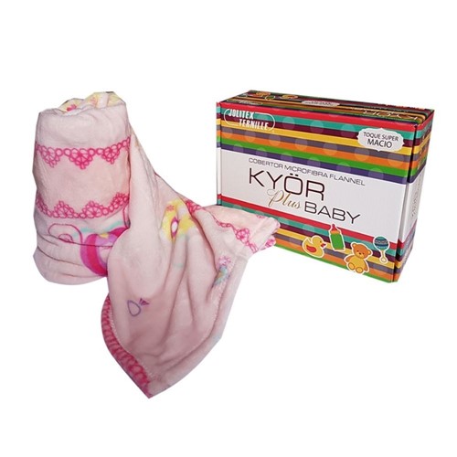 Cobertor Flannel Kyor Infantil Princesa - Jolitex
