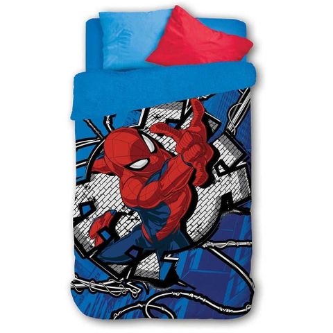 Cobertor Infantil Lepper -Coberdrom Fleece Dupla Face Spider Man