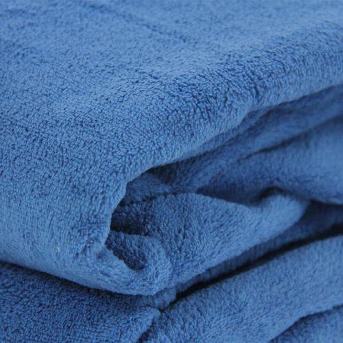 Cobertor Manta Microfibra Berço Azul - Elegance