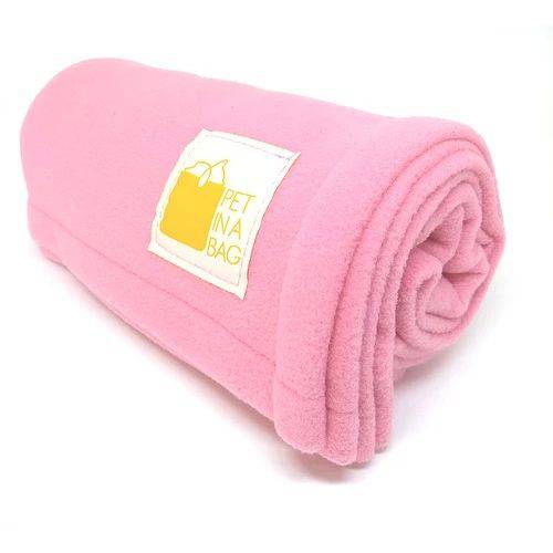 Cobertor Manta Pet para Cães e Gatos Micro Soft Antialérgico Rosa