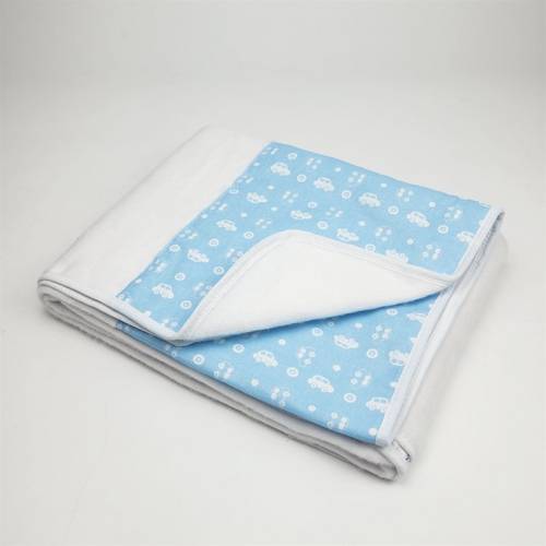 Cobertor Masculino Branco e Azul Claro Carrinho