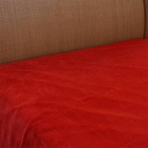 Cobertor Microfibra Solteiro Vermelho - Parahyba