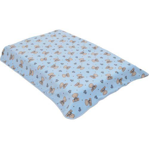 Cobertor para Berço Colibri Affetto Estampado - Hipoalergênico - 90 X 110 Cm - Sweet Azul