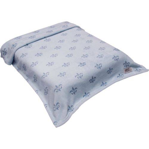 Cobertor para Berço Colibri Touch & Feel Premium - Toque Ultra Macio - 90 X 110 Cm - Sweet Azul