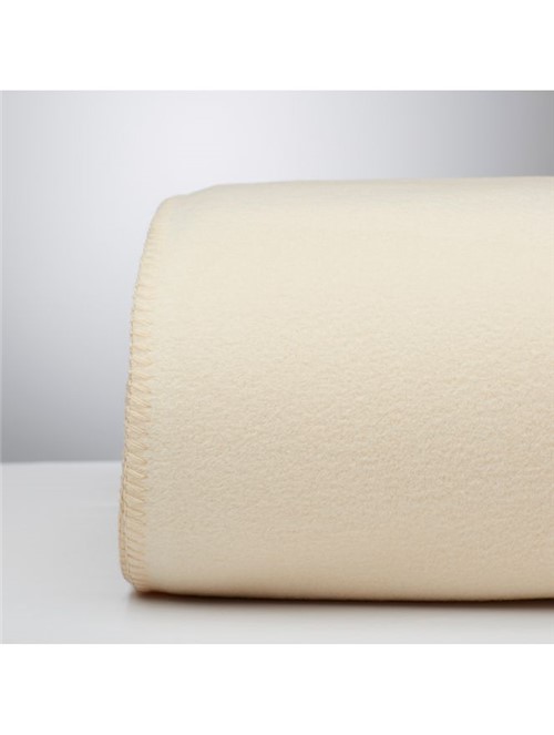Cobertor Soft Fleece Marfim Cobertor Soft Fleece Solteiro Marfim