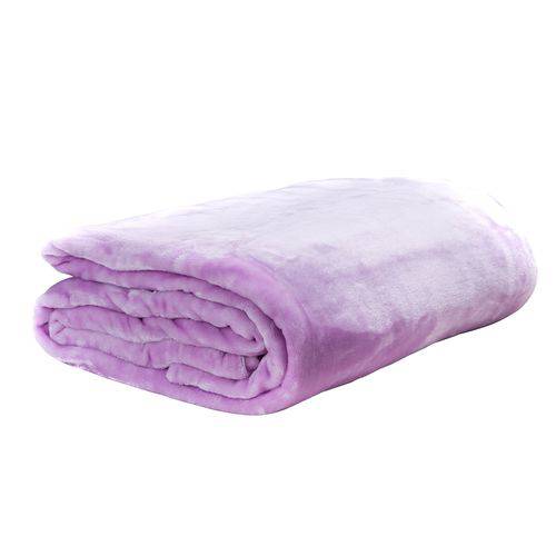 Cobertor Solteiro Naturalle Fashion Super Soft Microfibra Rosa