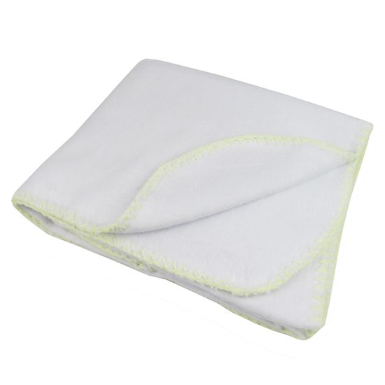 Cobertor Unissex Branco Liso