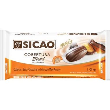 Cobertura de Chocolate Blend Mais Sicao 1,01Kg