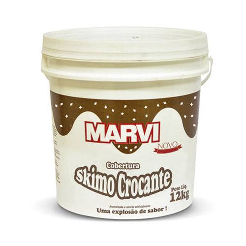 Cobertura Skimó para Sorvete Crocante Marvi 12 Kg