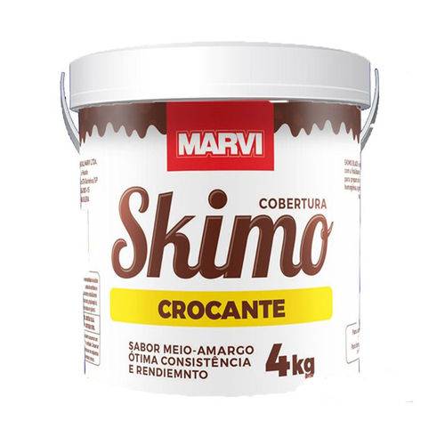 Cobertura Skimó para Sorvete Crocante Marvi 4 Kg