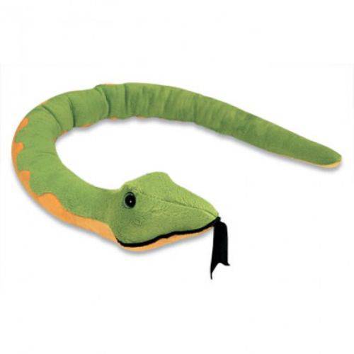 Cobra de Pelúcia Verde 133 Cm