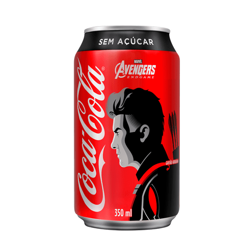 Coca-Cola Sem Açúcar Gavião Arqueiro 350ml