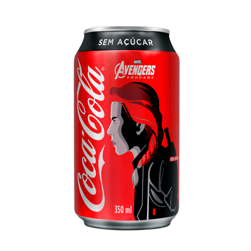 Coca-Cola Sem Açúcar Viúva Negra 350ml
