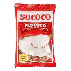 Coco em Flocos Sococo Flococo 100g