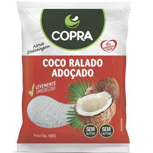 Coco Ralado Fino Úmido/adoçado 100g Copra