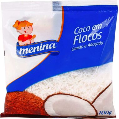 Coco Ralado Menina Flocos 100g