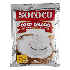 Coco Ralado Sococo Desidratado 50g