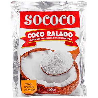 Coco Ralado Sococo Puro 100g