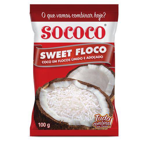 Coco Ralado Sweet Floco 100g - Sococo