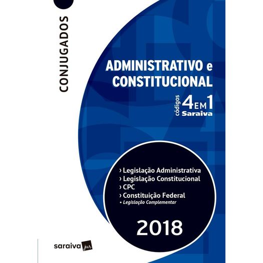 Codigo 4 em 1 - Legislacao Administrativo e Constitucional Cpc - Saraiva