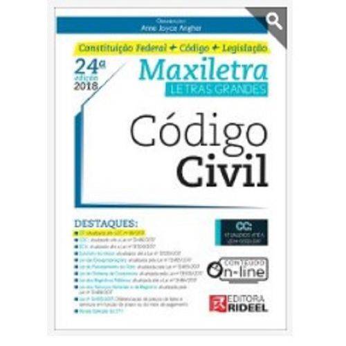 Codigo Civil - Maxiletra - Rideel