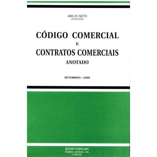 Codigo Comercial e Contratos Comerciais - Anotado