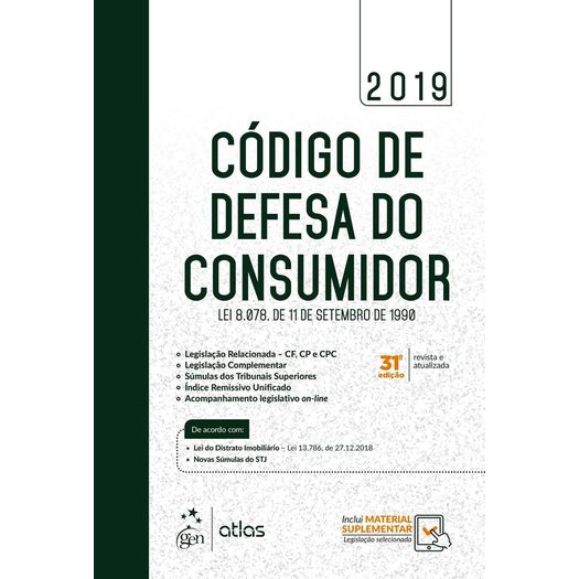 Codigo de Defesa do Consumidor - Manuais - Atlas