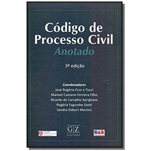 Codigo de Processo Civil - Anotado - 03ed/18