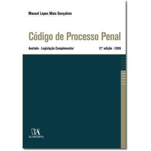 Código de Processo Penal - Anotado e Legislação Complementar