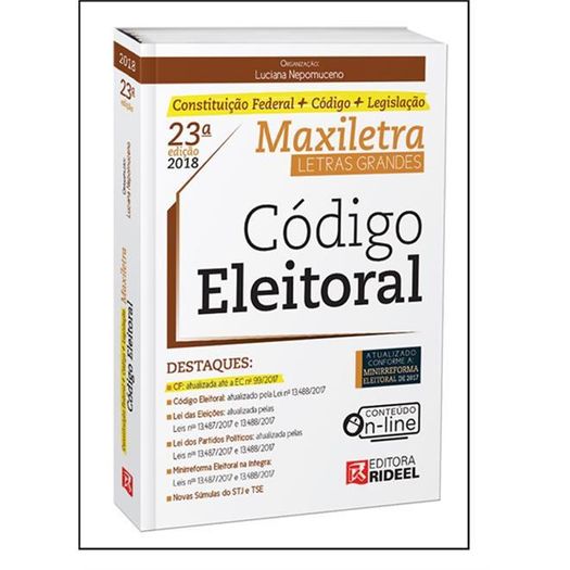 Codigo Eleitoral - Maxiletra - Rideel