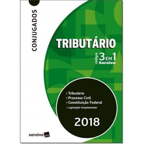 Código 3 em 1 Saraiva: Tributário, Processo Civil e Constituição Federal - 14ª Ed. 2018