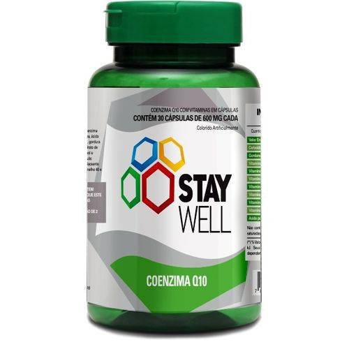 Coenzima Q10 - 30 Capsulas de 600mg - Stay Well